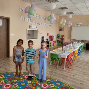 rozlúčka s predškolákmi dominikou, naomi a damiánom