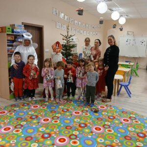 Zdobenie vianočného stromčeka a návšteva mikuláša